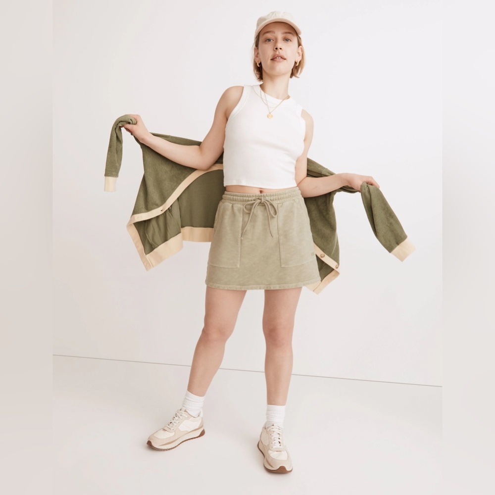 Madewell Pull On Mini Skirt